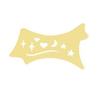 Stencil Wing Tips - Strumento flessibile per eyeliner morbidi | Stencil per eyeliner | Eyeliner dal design smussato di precisione | Guida agli eyeliner riutilizzabili per il contorno occhi Panni per l