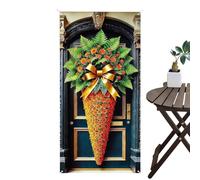 Stendardi Pasquali - 90x180cm Impermeabile Sfondo con Coniglietto - Insegne Divertenti per Portico e per Feste - Per Esterni Ufficio Aula Ingresso Giardino Patio e Feste