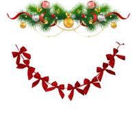 Stendardo A Ghirlanda Per Natale | Per Foto Natalizie,Ghirlanda Con Cordino Per Natale | Per La Mensola Del Per Interno Per Esterno Per La Per La Parete