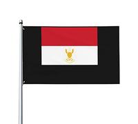 Stendardo del Presidente della Siria 1972-1980 3x5ft Patio Garden Flag Decorazione per interni Bandiera stampata su un lato