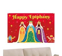 Stendardo Festivo Per L'Epifania 1.8x1.5m Decor per Feste
