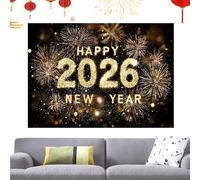Stendardo Per Capodanno 2026 Grande Sfondo Vigilia Festività