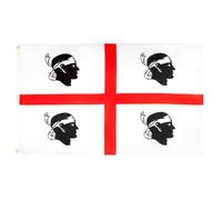 Stendardo Sardegna Italia Stendardo rettangolare sardo Celebrazioni 3x5 FT
