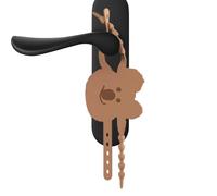 Stendatore Di Slam Della Porta - Porta In Legno Silenziatori Silenziosi Close Pads | Forniture Per Assorbimento D'urto A Forma Di Koala Per La Biblioteca 'ufficio 'appartamento Sala Riunioni P