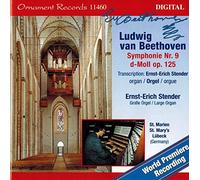 Stender,Ernst-Erich - Beethoven 9 auf Orgel
