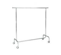 STENDER FISSO ABBIGLIAMENTO L150XH152 BASE CM 53 COLORE CROMATO