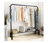 Stender Stand Appendiabiti Attaccapanni Barra Singola Metallo Nero reb