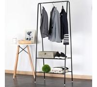 STENDER STAND APPENDIABITI ATTACCAPANNI TRIANGOLO CON ROTELLE SCAFFALE ARMADIO