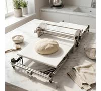 Stendetrice elettrica per pasta, sfogliatrice pieghevole per pasticceria | Stendetrice elettrica per pasta e sfogliatrice pieghevole, progettata per un comodo utilizzo in cucina, per stendere e