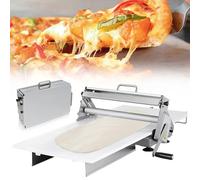 Stendetrice manuale per impasto pizza A400, spessore regolabile da 0 a 25 | Stendetrice manuale per impasto pizza A400 con spessore regolabile da 0 a 25 mm, progettata per una preparazione uniforme