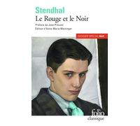 STENDHAL Le rouge et le noir (Tascabile)