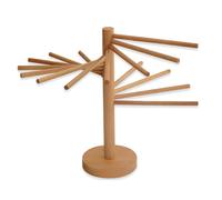 Stendi Pasta In Legno, Stendi Pasta con 16 Aste di Sospensione N7L98870