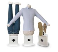 Stendibiancheria 3 in 1 for camicie, pantaloni, vestiti e altro, cura degli indumenti a mani libere con tempo di temperatura regolabile, sistema di asciugatura rapida