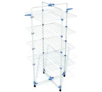 Stendibiancheria 4 piani vip 40 per box doccia e esterno con ruote