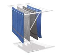 Metaltex COMO 40.55.00, Stendibiancheria a cavalletto, 8 metri di stenditura, Grigio