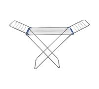 Stendibiancheria a cavalletto acciaio inox grande capacità 20 metri lineari compatto e robusto per interni ed esterni