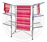 STENDIBIANCHERIA A CAVALLETTO IN ALLUMINIO "PEGASUS" 24133