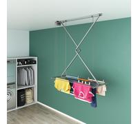 Stendibiancheria da soffitto, stendino verticale richiudibile, Foxydry MINI