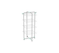 Stendibiancheria a torre verticale 4 piani Alpina 40 acciaio antiruggine ruote