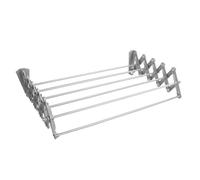 Stendibiancheria da Bagno a Parete Pieghevole Argento 50cm-60cm-70cm-80cm-90cm
