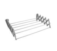 Stendibiancheria da Bagno a Parete Pieghevole Argento 50cm-60cm-70cm-80cm-90cm