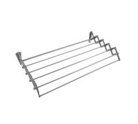 Stendibiancheria da Bagno a Parete Pieghevole Argento 50cm-60cm-70cm-80cm-90cm