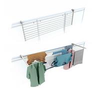 Stendibiancheria da balcone pieghevole Foxydry stendino da esterno resistente