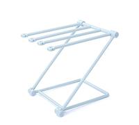 Stendibiancheria da cucina per la casa, supporto pieghevole per strofinacci, blu/rosa/grigio, multiuso