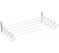 STENDIBIANCHERIA DA PARETE A SOFFIETTO BRIO SUPER GIMI 80 MISURA 80x47x19H CM