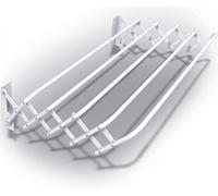STENDIBIANCHERIA DA PARETE ESTENSIBILE A SOFFIETTO 80 CM ACCIAIO