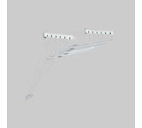 STENDIBIANCHERIA DA PARETE/SOFFITTO cm 120x46x70h 7.2 mt di stenditura