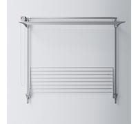 Stendibiancheria da parete, stendino a muro richiudibile, Foxydry Wall Plus