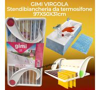 Gimi Stendino Virgola in resina per balcone 9 2022
