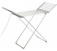 Stendibiancheria elettrica - Asciugatrice per interni pieghevole elettrico, 20 barre riscaldate, asciugatura rapida, 6 livelli di temperatura regolabile con schermo tattile