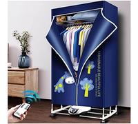 Stendibiancheria Elettrico Domestico, Asciugatrice Riscaldata Portatile a 2/3 Livelli, Asciugabiancheria Pieghevole, Stendibiancheria ad Aria Calda a Risparmio Energetico 1500W The New