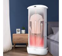 Stendibiancheria elettrico, macchina da stiro automatica, macchina intelligente portatile per asciugatura a vapore, macchina per stirare i vestiti pieghevole per la rimozione delle rughe con