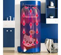 Stendibiancheria Elettrico Pieghevole Stendibiancheria, Asciugatrice Riscaldata 900w, Piccola Asciugatrice Portatile, Risparmia Spazio, Lavanderia Pieghevole ad Alta Efficienza Energetica Ca