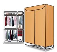 Stendibiancheria elettrico riscaldato a 3 ripiani, grande capacità, con timer da 180 minuti, armadio per lavanderia, stendibiancheria per interni, per appartamenti domestici, 2400 W, beige
