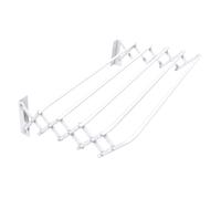 STENDIBIANCHERIA ESTENSIBILE A PARETE 'BRIO SUPER' cm 81 x 43 x h.19 - mt. 4