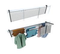 foxydry Duo, stendibiancheria da ringhiera e balcone, richiudibile, 162 cm