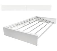 foxydry Hide, Stendino da muro, stendibiancheria da parete e da balcone, da esterno e interno a scomparsa, richiudibile 101x50x11.5 cm (101 cm, Bianco (Limited Edition))