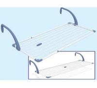 Stendibiancheria Gimi Poggiolo Brezza 60 per balcone e calorifero L69xP54xH28
