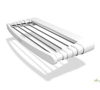 STENDIBIANCHERIA GIMI TELEPACK 100x38 CM TELESCOPICO MURO PARETE INTERNO ESTERNO