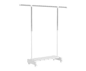 STENDIBIANCHERIA HOMCOM IT850-352V00WT - Espandibile in Acciaio Inox