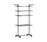 STENDIBIANCHERIA HOMCOM IT850-390V00GY - Verticale 5 Livelli, Ripiani Regolabili