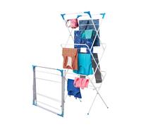 Stendibiancheria in Acciaio 61x44x138cm - Verticale, 4 Ganci e Pieghevole