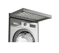 Stendibiancheria Nascosto, Cestello Estraibile For Armadio Incorporato Con Lunghezza Regolabile, Salvaspazio, Portata 35 Kg(614-664mm)