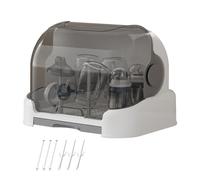 Stendibiancheria per bottiglie Contenitori riutilizzabili | Contenitore per bottiglie con coperchio per armadio da cucina di casa dispensa asilo nido allattamento al seno bambino in età