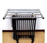 Stendibiancheria per Radiatore ad Olio, Stendino in Inox per Termosifone Elettrico, Installazione Senza Attrezzi, Asciuga Rapidamente i Vestiti Invernali(60x40cm/24x16in)