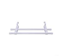 Stendibiancheria per termosifone, pieghevole, in plastica, 40 cm, colore | Design pieghevole, larghezza 40 cm, finitura bianca, facile da riporre dietro gli scaffali, adatto per appartamenti